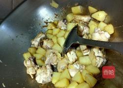 土豆烧鸡的做法图解6
