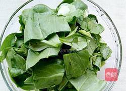 青菜鸡蛋汤的做法图解1