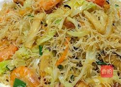 海鲜炒粉干的做法图解1