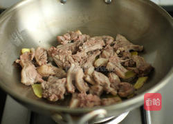 鲜姜炒鸭块的做法图解5