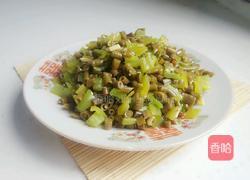 青椒炒酸豆角的做法图解8