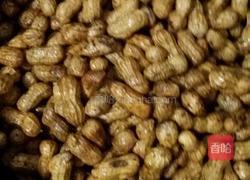 煮干花生的做法图解1