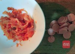 韩式辣白菜炒饭的做法图解1