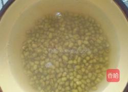 荷叶绿豆粥的做法图解2