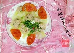 香葱鲜肉小丸子的做法图解1