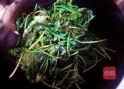炒番薯叶的做法图解2