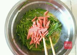 鸭蛋炒韭菜的做法图解4