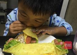 培根鸡蛋卷的做法图解6