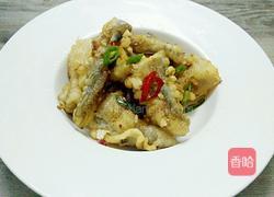 椒盐九肚鱼的做法图解11