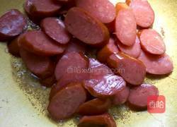 蒜香红肠的做法图解3