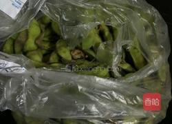 雪菜榨菜毛豆炒肉丝的做法图解1