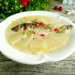 鲫鱼冬瓜汤的做法[图]