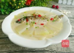 鲫鱼冬瓜汤的做法图解8