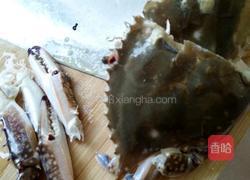 海鲜螃蟹虾仁粥的做法图解2