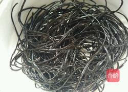 凉拌蕨根粉丝的做法图解3