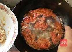 番茄汤汆丸子的做法图解5