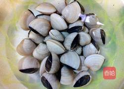 爆炒白蛤的做法图解1