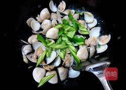 爆炒白蛤的做法图解5