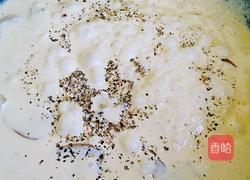 奶油口蘑培根意面的做法图解6