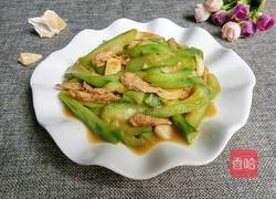炒丝瓜的做法图解7