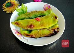 虎皮镶肉尖椒的做法图解8