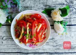 五花肉炒红彩椒的做法图解8