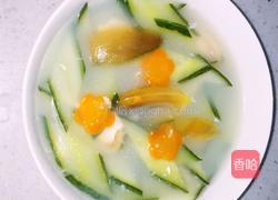 青瓜皮蛋汤的做法图解3