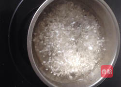 美味牛奶苹果西米露的做法图解3