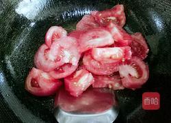 西红柿炒蘑菇鸡蛋浇汁手擀面的做法图解6