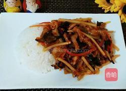 鱼香肉丝盖浇饭的做法图解15