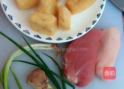 豆腐泡塞肉的做法图解1
