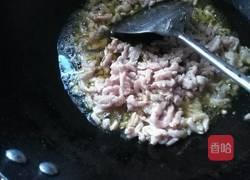 交白炒肉丝的做法图解4