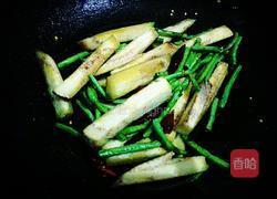 茄子炒豇豆的做法图解5