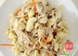 金针菇炒蛋的做法图解10