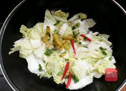 泡椒白菜的做法图解4