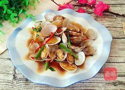 炒花蚬子的做法图解8