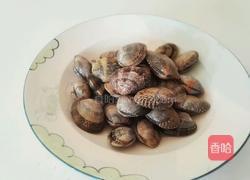 炒花蚬子的做法图解1