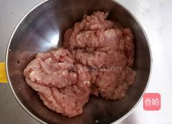 猪肉大葱云吞的做法图解1