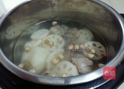 家常莲藕排骨汤的做法图解7