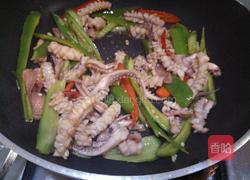 青椒鱿鱼的做法图解7