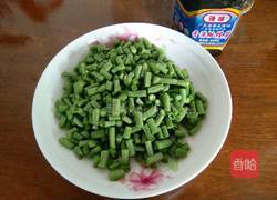 橄榄菜炒豆角的做法图解3