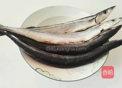 干炸秋刀鱼的做法图解2