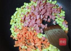 火腿玉米炒蛋的做法图解3