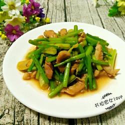 芹菜炒鸡肉的做法[图]