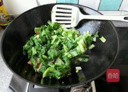小白菜炒肉的做法图解6