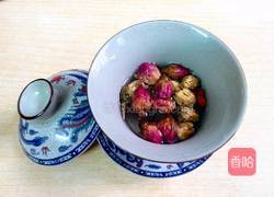 菊花玫瑰茶的做法图解3