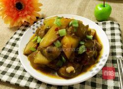 土豆炖茄子的做法图解7