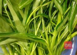 炒空心菜的做法图解2