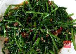 水豆豉炒豆腐菜的做法图解3