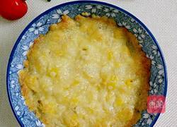 芝士焗玉米的做法图解3